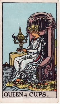 Queen of Cups tarot card